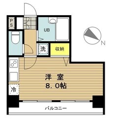 スカイコート田園調布の物件間取画像